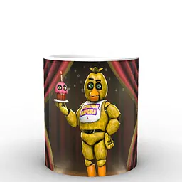 Кухоль GeekLand Five Nights At Freddys П'ять ночей з Фредді Чіка FN.02.047 330 мл білий - мініатюра 2