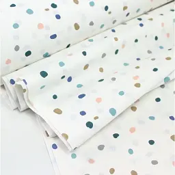 Багаторазова непромокаюча пелюшка Cosas Color Blots 100х140 см біла (Diaper_ColorBlotsV2_100x140) - мініатюра 2