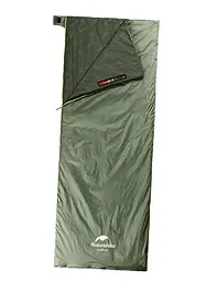 Спальник Naturehike Summer LW180 (NH21MSD09) +15°C - правий - 190см - зелений