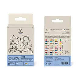 Набір кольорових лінерів, 36 кольорів, IDEA10-AL36SET1, 99IDEAS - мініатюра 2