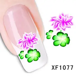 Наклейки для ногтей XF1077