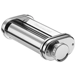 Набір з 3 насадок KitchenAid для розкочування тіста, спагетті, фетучіні колір нержавіюча сталь (5KSMPRA) - мініатюра 4