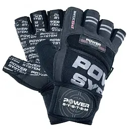 Рукавички для фітнесу Power System PS-2800, Black - L
