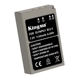 Акумулятор для Olympus BLS-5 (KingMa) 1150 mAh