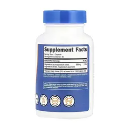 Вітамінно-мінеральний комплекс Nutricost Магнієвий комплекс, 500 мг, Magnesium Complex, 30 капсул (NCS57408) - мініатюра 3