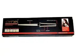 Конусна керамічна плойка Gemei 2914 Hair Curlers для створення дрібних локонів - мініатюра 3