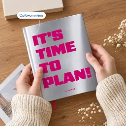 Планер Orner "IT'S TIME TO PLAN" сріблястий - мініатюра 3