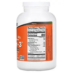 Клітковина-3 Now Foods  Certified Organic Fiber-3 Сертифікований органічний порошок 454 г - мініатюра 3