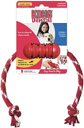Іграшка для собак KONG Dental with Rope - мініатюра 2