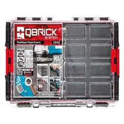 Ящик для інструментів QBRICK SYSTEM оранайзер ONE XL 2,0 MFI (ORGQXL2FCZAPG003) - мініатюра 2