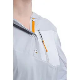 Сорочка жіноча Turbat Maya Hood Trek Women XS Світло-сірий - мініатюра 5