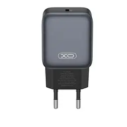 Мережевий зарядний пристрій XO L155(EU) PD30W 1USB-C fast charger Чорний - мініатюра 4