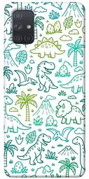 TPU чохол Demsky Dino pattern для Samsung Galaxy A71
