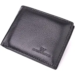 Чоловічий шкіряний портмоне ST Leather 11,5х9х1 см acs0028308