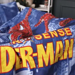 Комплект постільної білизни MirSon Бязь 17-0700 Spider-Man 160 x 220 см (2200010457377) - мініатюра 2
