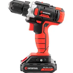 Дриль-шуруповерт Intertool WT-0314 18V 2x2Ah [89139] - мініатюра 1