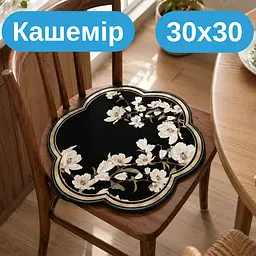 Подушка для стільця Solve з квітами 30 x 30 см (KT9000265) - мініатюра 2