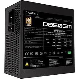 Блок живлення Gigabyte P850GM 850W (GP-P850GM) [93745] - мініатюра 8