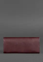 Жіночий шкіряний гаманець Керрі 1.0 бордовий краст - мініатюра 6