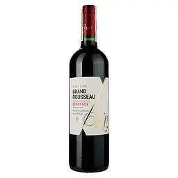 Вино LD Vins Chateau Grand Rousseau, червоне, сухе, 0,75 л