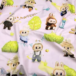 Дитяча постільна білизна Cosas LABUBU CS16 110х140см (LabubuRose_El80-11Honey_140) - мініатюра 13