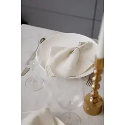 Скатертина Прованс святкова Перлина White 132х120 см (037592) - мініатюра 7