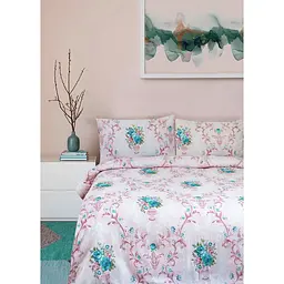 Комплект постільної білизни Iris Home Flavor Сімейний Рожевий 000165357
