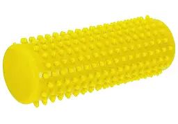 Масажний циліндр EasyFit Spindle з шипами жовтий (EF-1070-Y)