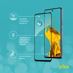 Скло захисне Piko Full Glue Infinix Hot 50 5G Black (1283126606922) - мініатюра 4