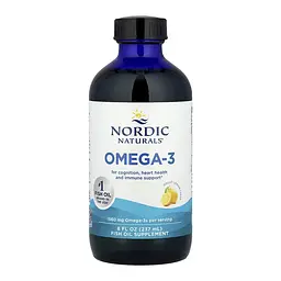 Омега-3 риб'ячий жир Nordic Naturals для серця, мозку та зору 237 мл