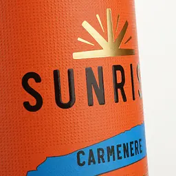 Вино Sunrise Carmenere червоне сухе 0.75 л - мініатюра 3
