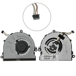 Вентилятор для ноутбука HP 15-DA000 (use in models with UMA graphics) 4pin (L20474-001) (Кулер)