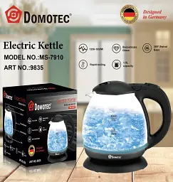 Електрочайник скляний чайник Domotec MS 7910 1 л - мініатюра 2