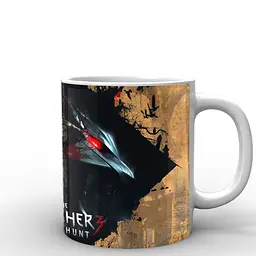 Кухоль GeekLand The Witcher Відьмак постер TW.02.033.454 330 мл білий - мініатюра 3