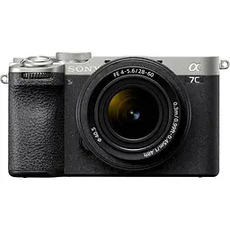 Бездзеркальний фотоапарат Sony Alpha A7C II Kit FE f/4-5.6 28-60mm Silver (ILCE7CM2LS) UA [137138]