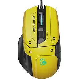 Миша A4Tech Bloody W70 Max USB punk yellow