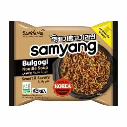 Локшина Рамен Samyang Bulgogi яловичина 140 г.