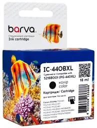 Картридж Canon PG-440XL, Black, MG2140/2240/2245/3140/3240/3540/3640/4140/4240, MX374/394/434/454/474/514/524/534, 18 мл, Barva (IC-440BXL)