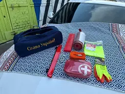 Набір автомобіліста Старт Слава Україні синій 01-207-IS - мініатюра 3