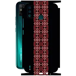 Защитная пленка StatusSKIN для Tecno Spark Go 2020 Корпус Винил Вышиванка 2
