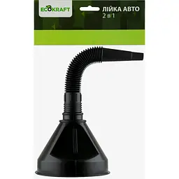 Лійка автомобільна 2в1 EcoKraft XD309 145 мм (6900514220403)