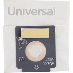 Мішки для пилососiв Gorenje GB1PBU + фільтр мотора (570741) - мініатюра 3
