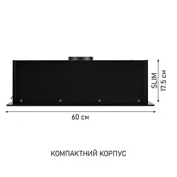 Витяжка повновбудована MINOLA HBI 6473 BL GLASS 800 LED Line - мініатюра 13