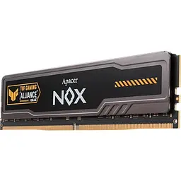 Пам'ять 16Gb x 2 (32Gb Kit) DDR5, 5200 MHz, NOX TUF, Black/Grey, 40-40-40, 1.25V, з радіатором Apacer teh0020291 - мініатюра 2