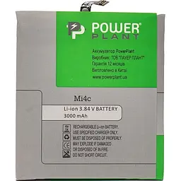 Акумулятор PowerPlant Xiaomi Mi4c (BM35) (SM220007) - мініатюра 2