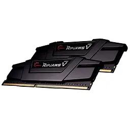 Оперативна пам'ять G.Skill Ripjaws V Black DDR4, 16GB 2х8GB/3200 (F4-3200C16D-16GVKB) - мініатюра 2