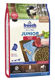 Сухий корм Bosch HPC Junior with Lamb & Rice для цуценят з чутливим травленням 3 кг