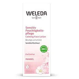 Зволожуючий легкий крем Weleda Мигдальний сенситив, 30 мл (008688DE) - мініатюра 3