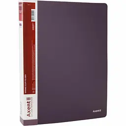 Папка-швидкозшивач Axent А4, до 150 аркушів,поліпропілен, сливов. (1304-11-A) - мініатюра 2