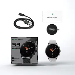Смарт-годинник Black Shark S3 Classic BS-W2410 Срібний (1184525) - мініатюра 4